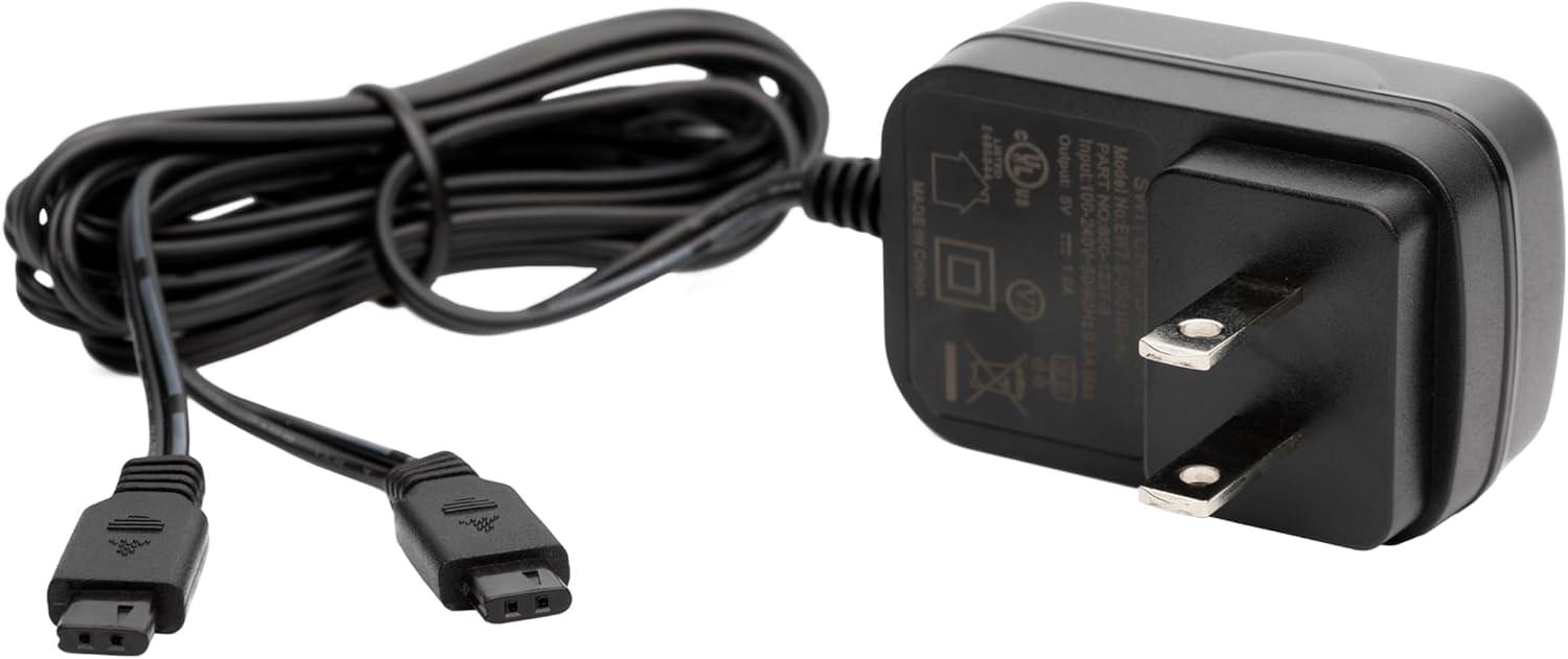 SportDOG Charging Adaptor for SD-425X Family & 825X Remote Trainer Systems – Flexible Positioning, Long Power Cord & Dual Charging Design