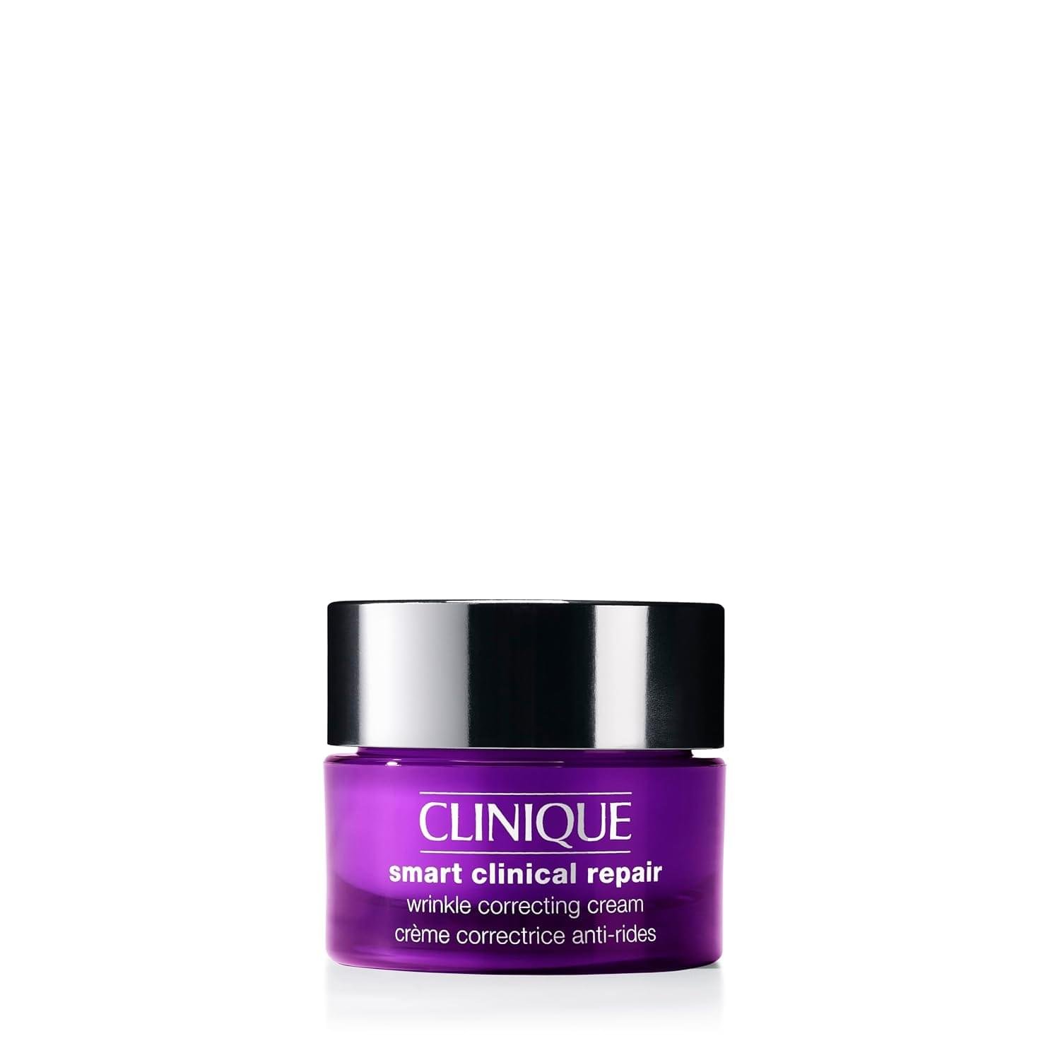 Clinique Smart Clinical Repair Wrinkle Correcting Anti Aging Face Cream With Hyaluronic Acid + Peptides For All Skin Types | Hydrating