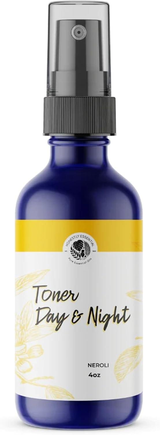 Honestly Essential Day & Night Skin Toner – Hydrating Facial Toner for a Fresh, Balanced Complexion | Gentle Skin Care for Women with Neroli, 4oz