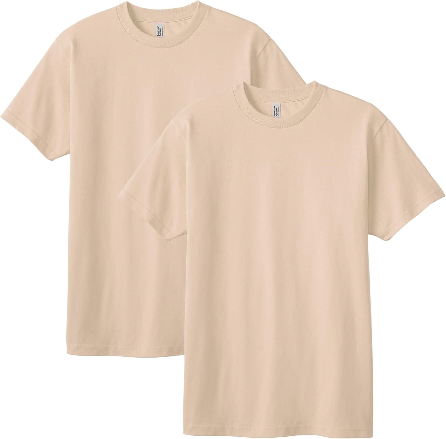 American Apparel Adult Heavyweight Cotton Style G1301/G1301GD T-shirt (Multipack)