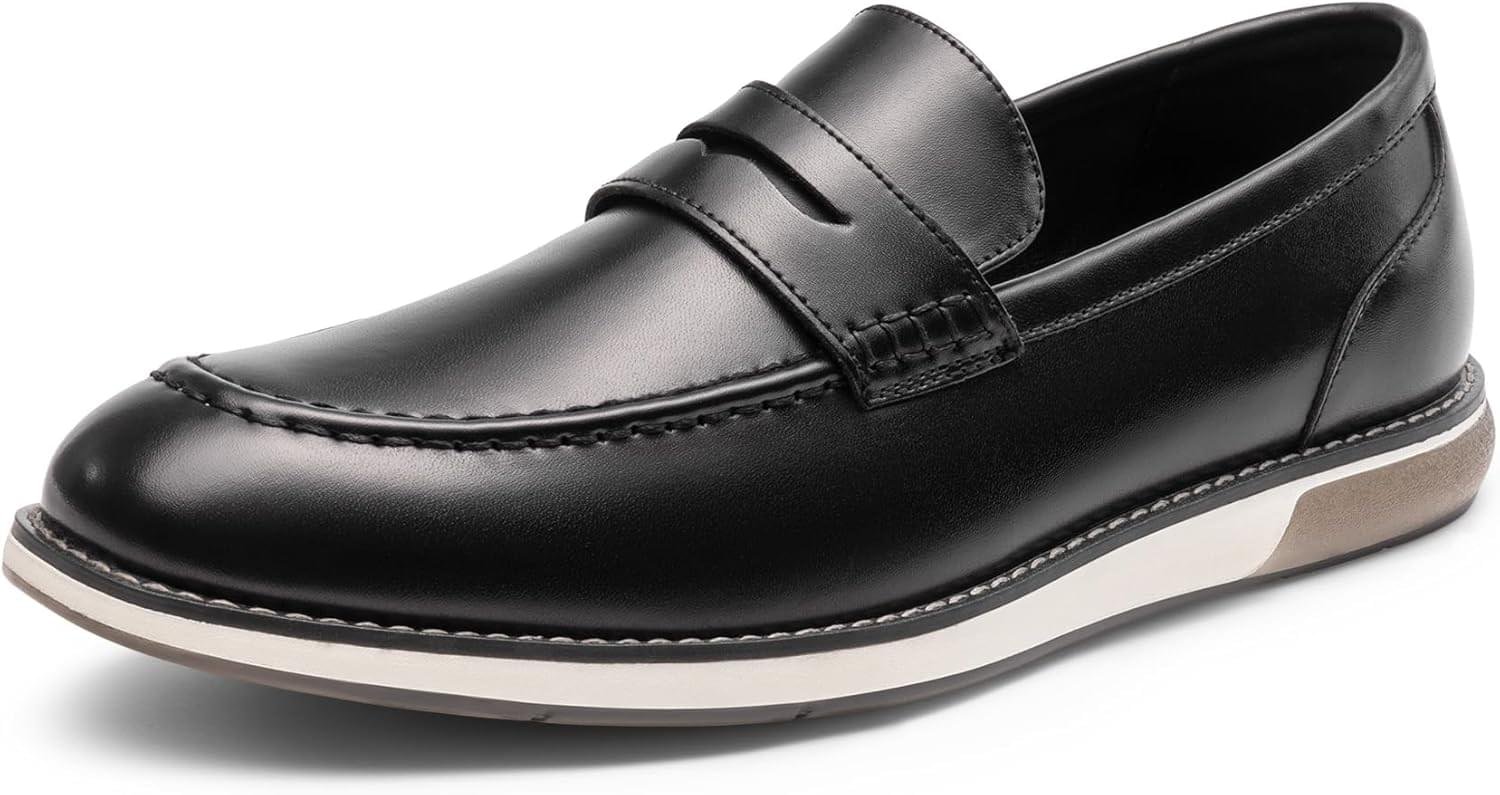 Bruno Marc Men’s Dress Penny Loafer Slip-on Shoes