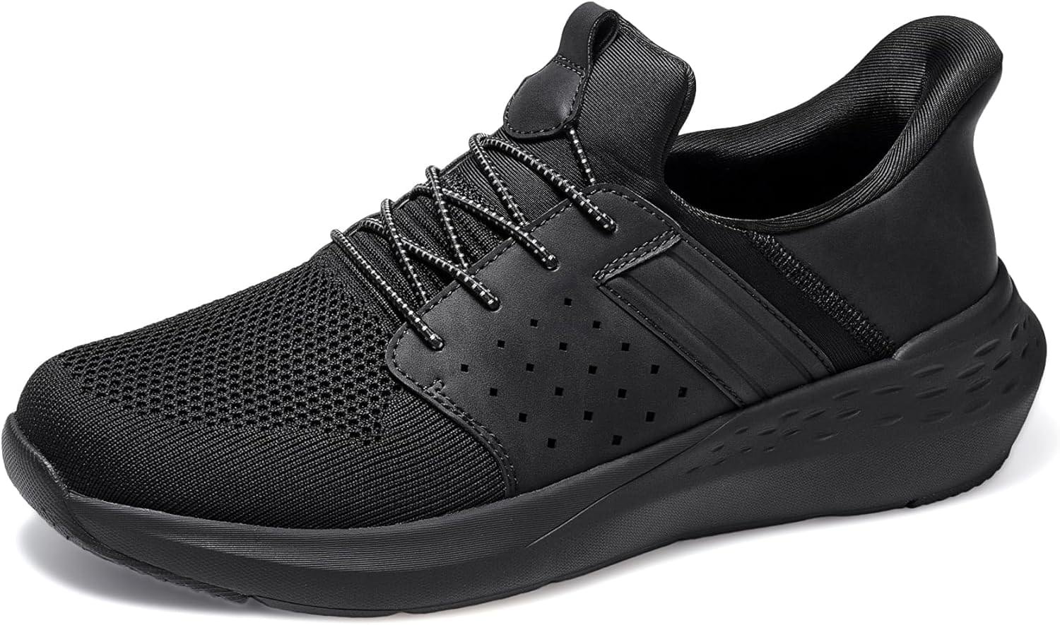 Bruno Marc Men’s Hands Free Slip-on Loafers Casual Shoes Sneakers Breathable Knit Comfortable Lightweight Walking Shoes