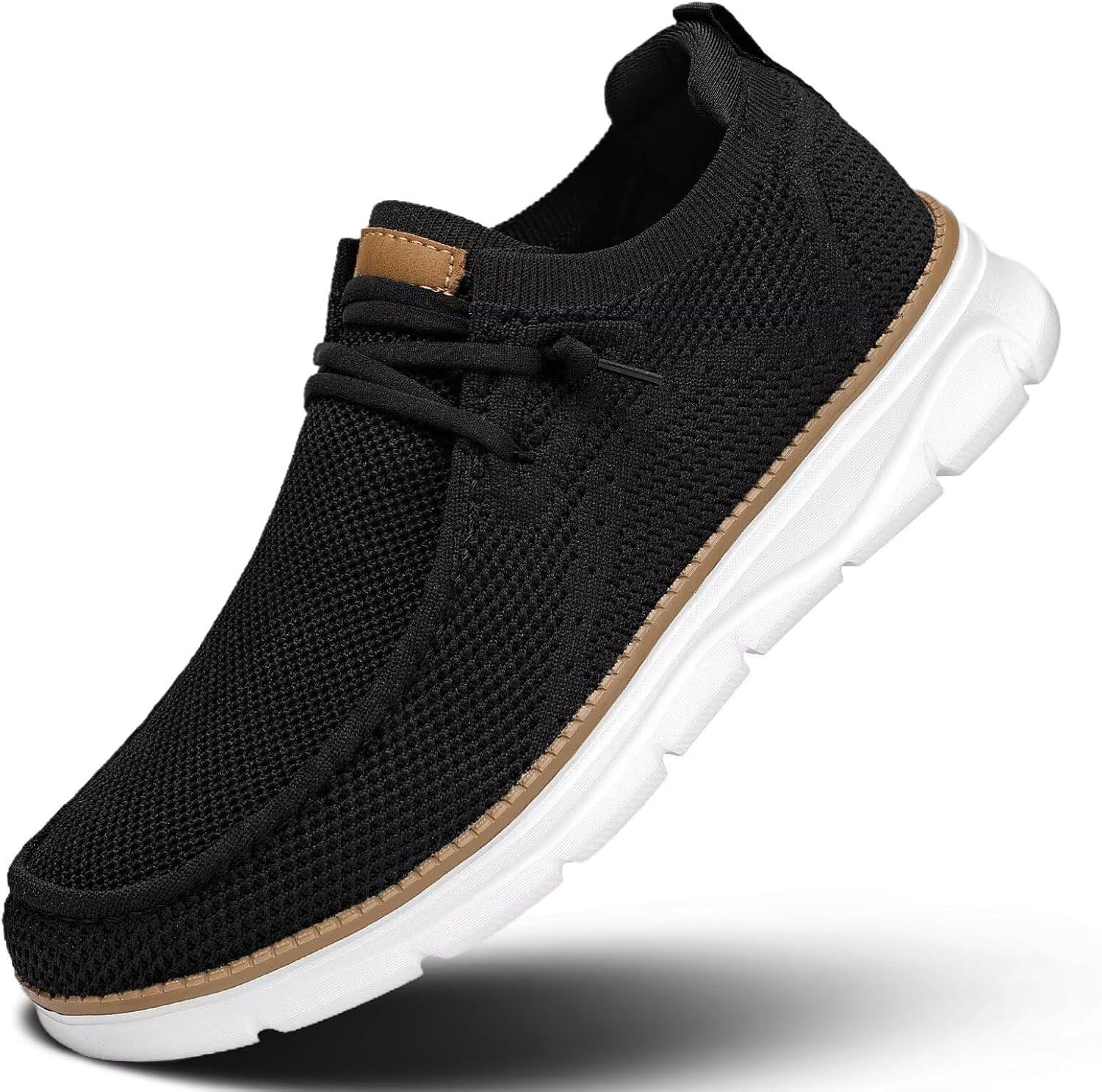 Mens Slip-on Loafers Comfortable Boat Shoes Casual Walking Sneakers Mesh Business Oxfords Work Lightweight Soft Sole