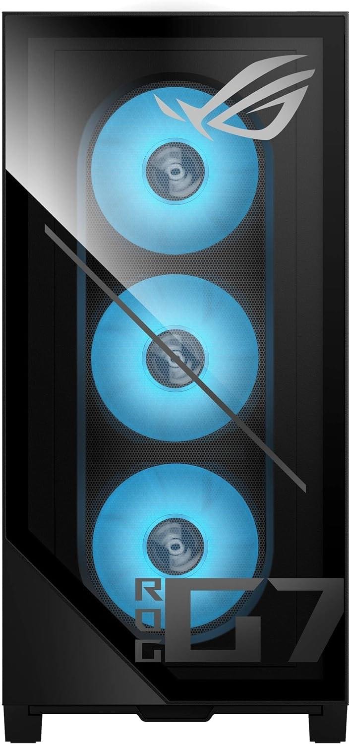 ASUS ROG G700 Gaming Desktop PC – Intel Core Ultra 5 225F Processor, 1TB NVMe SSD, 16GB DDR5 RAM, NVIDIA GeForce RTX 5060 8GB Graphics, RGB Lighting, Backlight Keyboard & Mouse, Windows 11 Pro