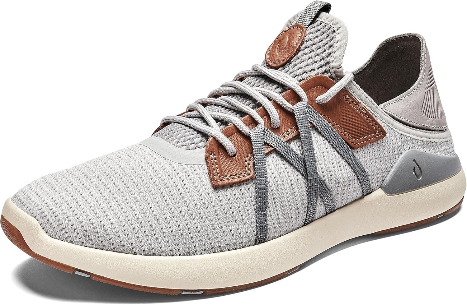 OLUKAI Mio Li Men’s Everyday Athletic Shoes, Versatile & Casual Sneaker, Breathable & Comfortable Mesh, Cushioned Arch Support & Secure Fit